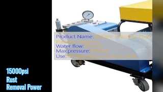 15000psi Basınçlı Yıkama Makinesi Pas Sökme