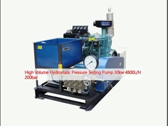 Yüksek Hacimli Hidrostatik Basınç Deneme Pompası 30kw 4800L/H 200bar