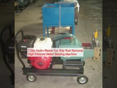 7.5kw Hydro Blaster Gemi Pası Çıkarma Yüksek Basınçlı Su Patlatma Makinesi