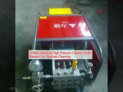 320bar Endüstriyel Yüksek Basınçlı Temizleyici Boru Hatları Temizliği İçin Hidro Patlatıcılar