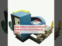 30kw 600bar Boru Hattı Basınç Test Pompası Hidro Basınç Test Cihazı