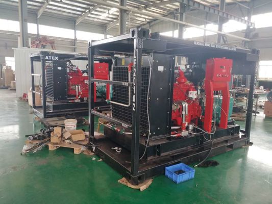Kalite  ATEX  ZONE 2 High Pressure Pump Unit Offshore Water Jetting Pumps fabrika