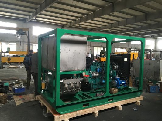1150bar 90kw Yüksek Basınçlı Su Jet Temizleme Pompası Soğuk Su Temizleme Makinesi