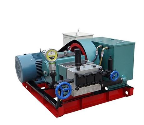 Wellhead için 22kw 100MPa Motorlu Kazan Hidro Test Pompası Basınç Test Pompası