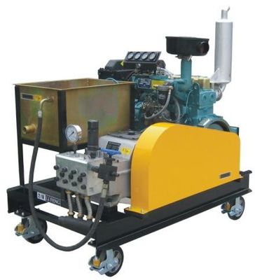 15kw 1000bar Endüstriyel Yüksek Basınçlı Temizleyiciler Soğuk Su Jeti Makinesi