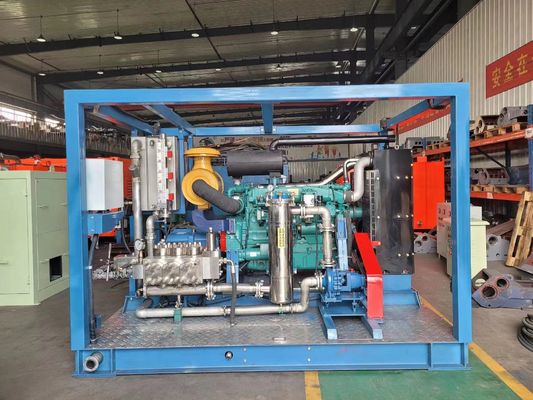 Yüksek basınçlı jet drenaj temizleyicisi 230 Bar 250L/Min Yüksek basınçlı su pompası