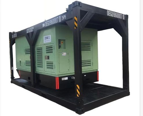 10000psi ATEX ZONE 2 Yüksek Basınçlı Pompa Birimi Patlama Kanıtlı Su Pompası Offshore