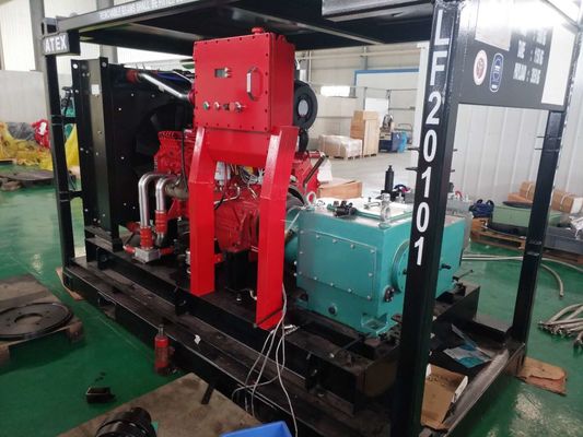 10000psi ATEX ZONE 2 Yüksek Basınçlı Pompa Birimi Patlama Kanıtlı Su Pompası Offshore