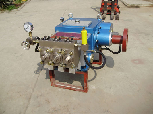 76L / Min 90kw Yüksek Basınç Pistonlu Su Pompası Su Jeti Temizleme Pompası