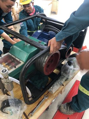 Petrol Borusu Basınç Testi için 7.5kw 700bar Hidrolik Pompa Test Cihazı