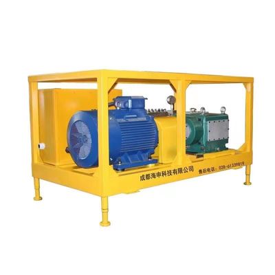 90kw Endüstriyel Yüksek Basınçlı Yıkama Makinaları Yüksek Basınçlı Yıkama Pompası Jet Yıkama Makinası