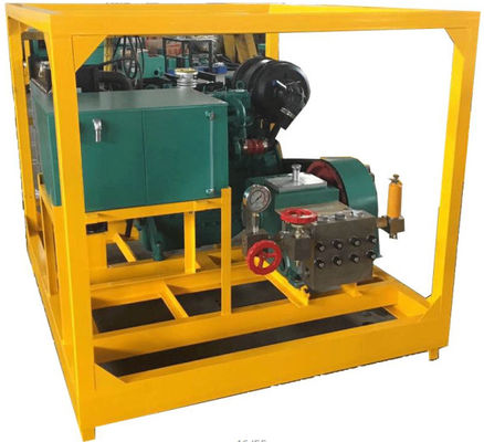 15kw Ultra Yüksek Basınçlı UHP Su Püskürtme Makineleri Eşanjörler Boru Temizleme