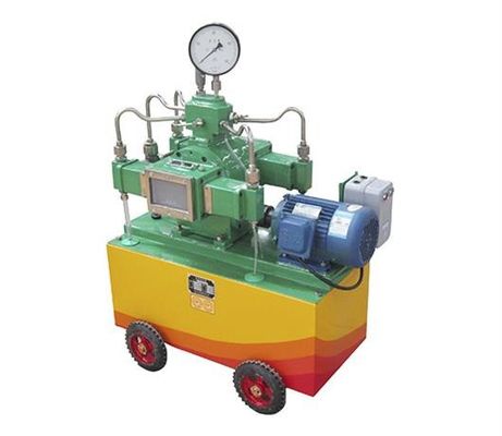 Wellhead ve BOP için 1100W Elektrikli Hidro Test Pompası Boru Hattı Basınç Test Cihazları