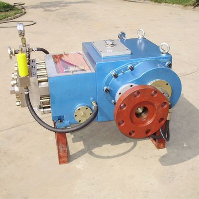 Yatay Yüksek Basınç Pistonlu Pistonlu Pompa 550 Bar 90kw Su Püskürtücü