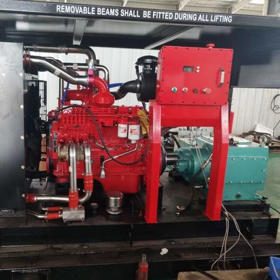 Açık Deniz Temizliği için Bölge 2 Su Jeti Ünitesi Yüksek Basınçlı Pompa Ünitesi 400L / Min 140bar