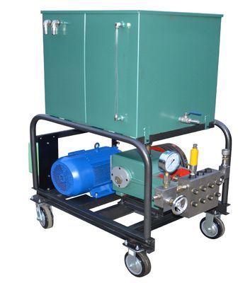 Tüp için 7.5kw Elektrik Motor Sürücüsü Yüksek Basınçlı Hidro Test Pompası