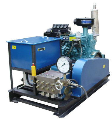 Boru Hatları Dizel Motor Sürücüsü İçin 15kw Yüksek Basınçlı Hidro Test Pompası