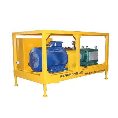 Elektrikli Motor Patlama Kanıtlı Sürüş Yüksek Basınçlı Pompa Testörü 55kw EX ile