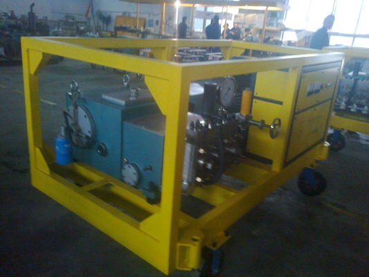 55kw 10000psi Endüstriyel Su Jet Temizleme Makinesi Dizel Motorlu