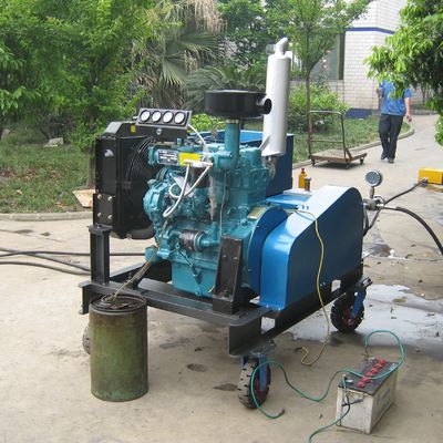 Gemi boru hatları Hidrolik basınç Hidro test pompası 400 bar Dizel motor