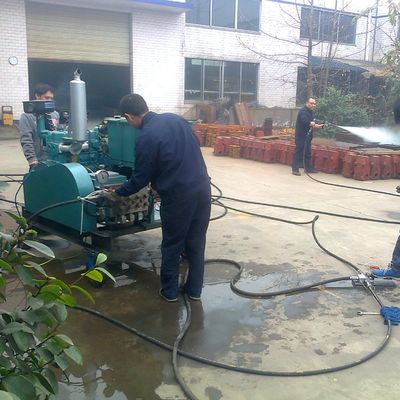 15kw 450bar Su Jet Temizleme Makinesi Su Jet Kanalizasyon Makinesi